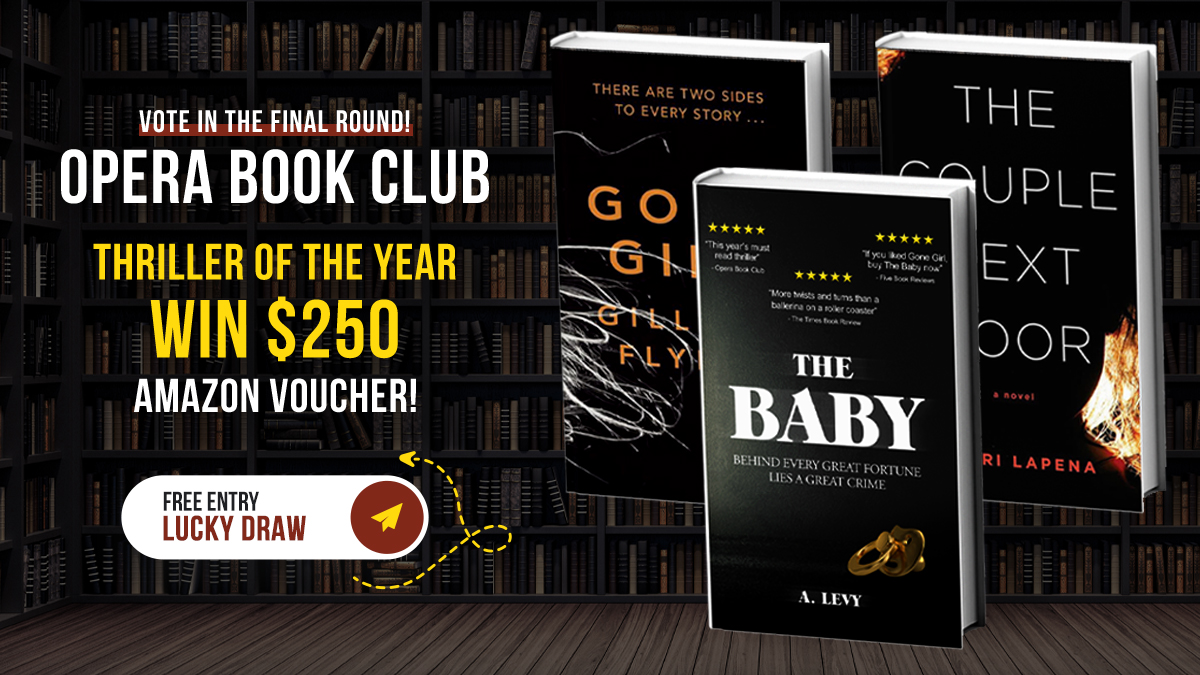 Opera Book Club Thriller of the year